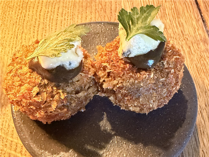 mushroom arancini